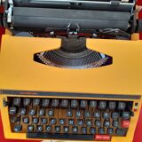 Yellow typewriter