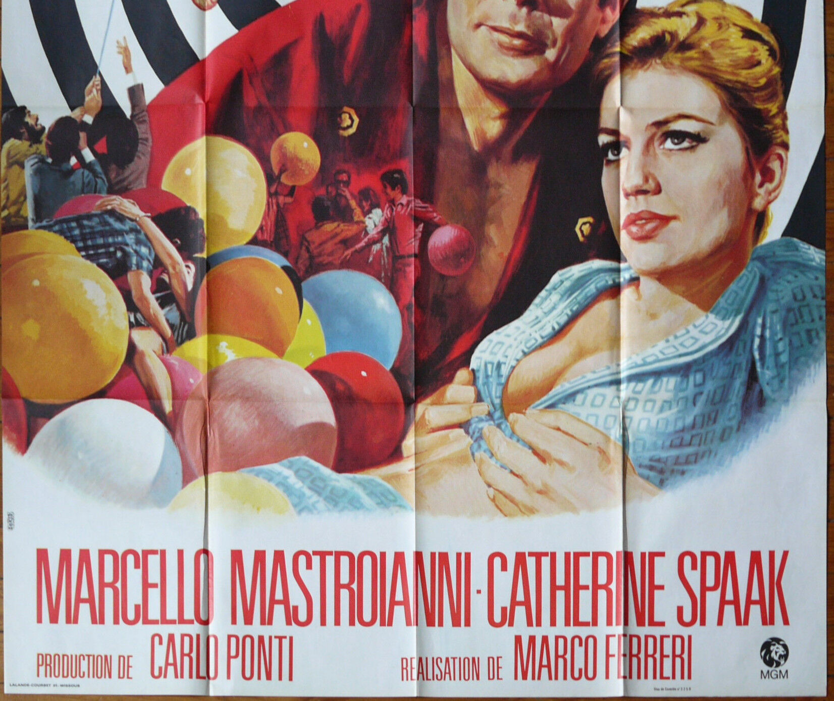 Original cinema poster "Break up" Mastroianni