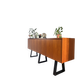 Vintage teak sideboard – Scandinavian style from the 60s/70s – 230 cm
