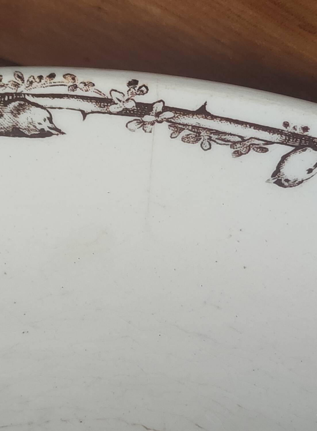 Old fruit bowl terre de fer hb & cie/sepia