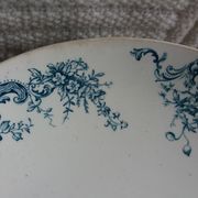 Standing dish 1900 Iron Earth service Anemone