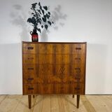 Danish rosewood chest of drawers from the 1960s – 5 drawers