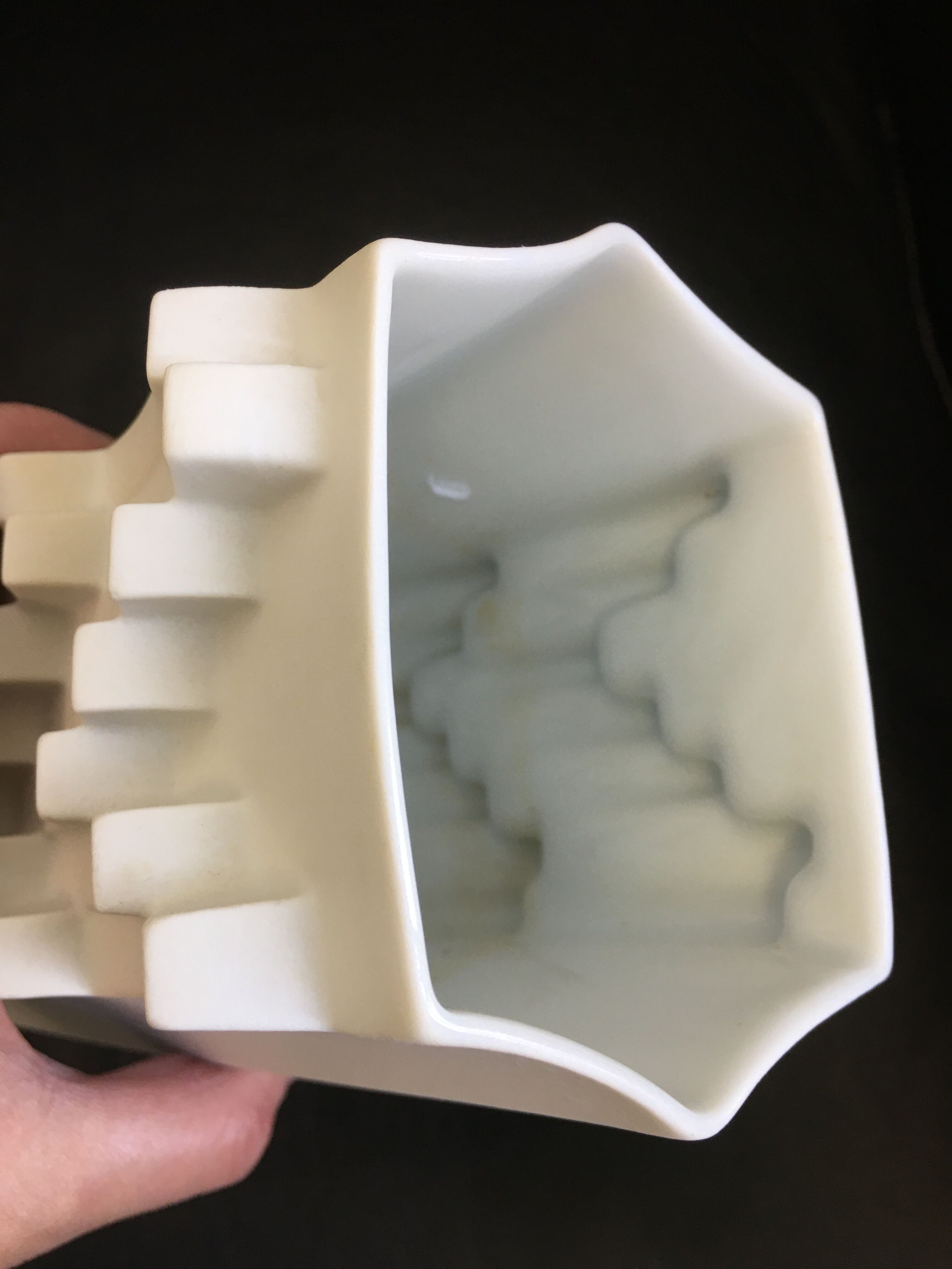 Porcelain vase by Heinrich Fuchs for Hutschenreuther, 1960s