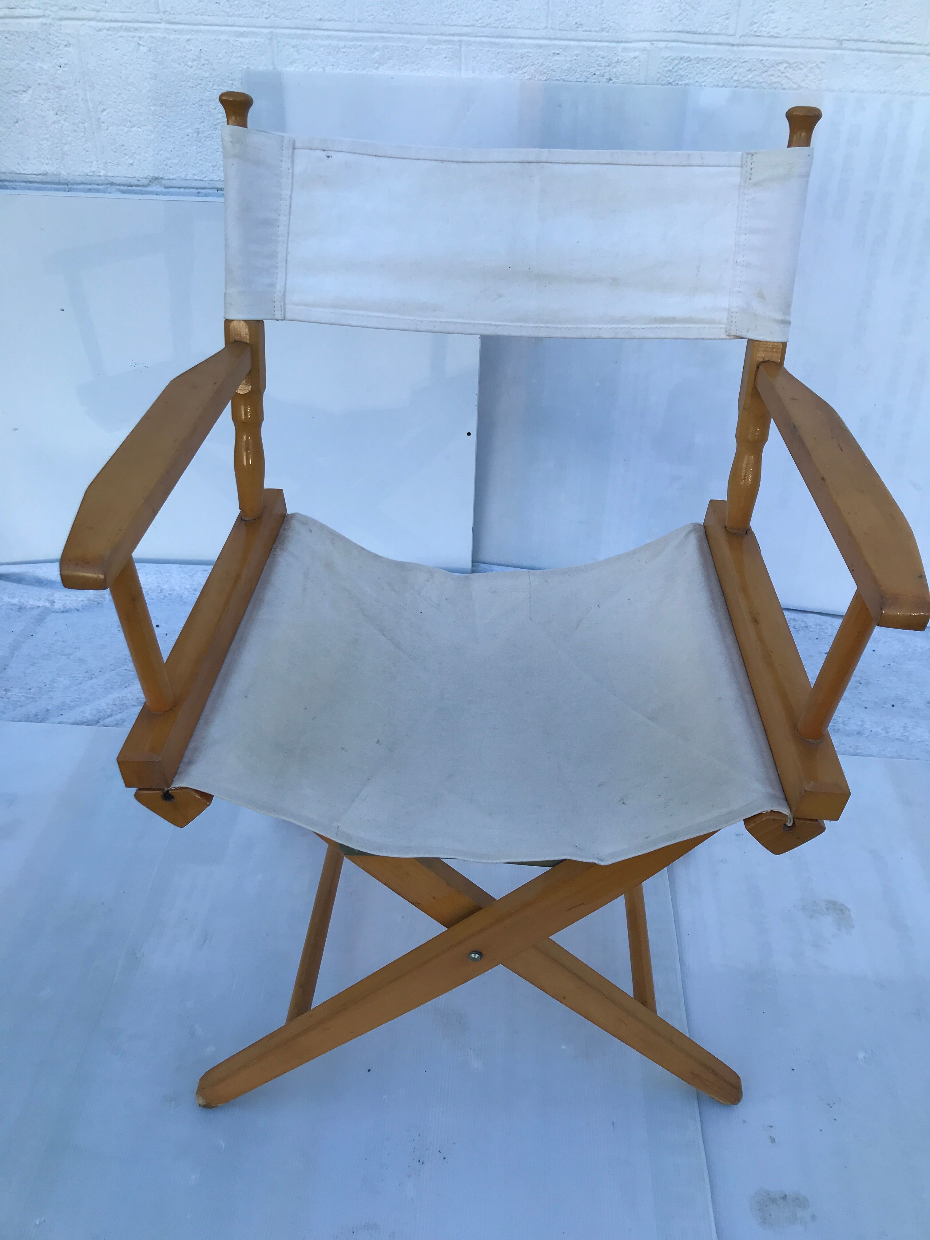 Fauteuil de réalisateur vintage