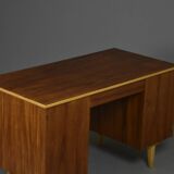 Swedish double-sided teak desk, late 1950s/early 1960s, SMB Bodafors