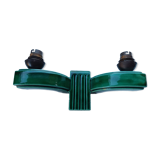 1950 ceramic wall light