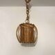 Bamboo rattan suspension from the 1960s.
