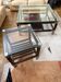 Lot including 1 coffee table and 1 side table signed Pierre VANDEL.