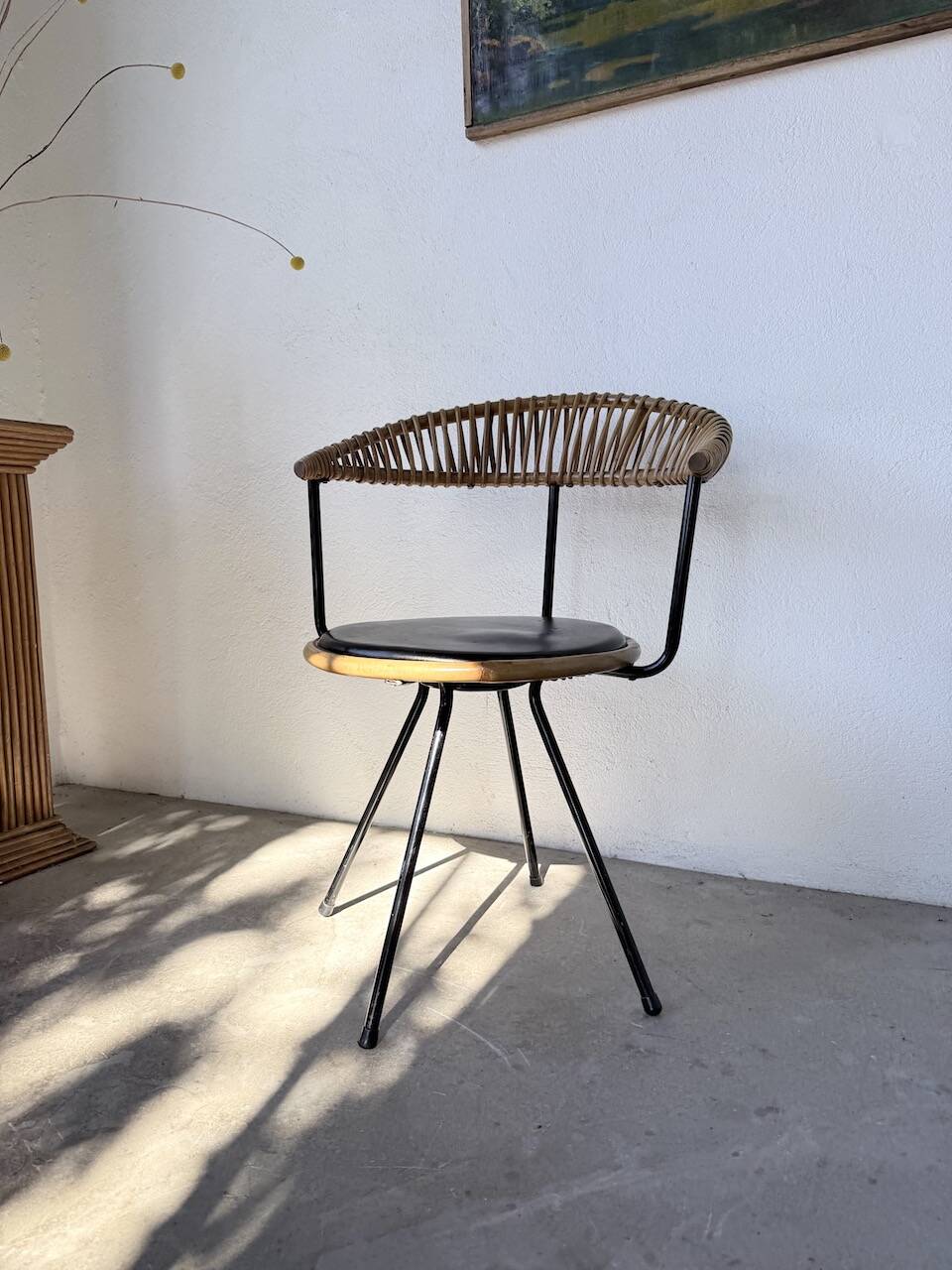 Rattan chair Dirk Van Sliedregt