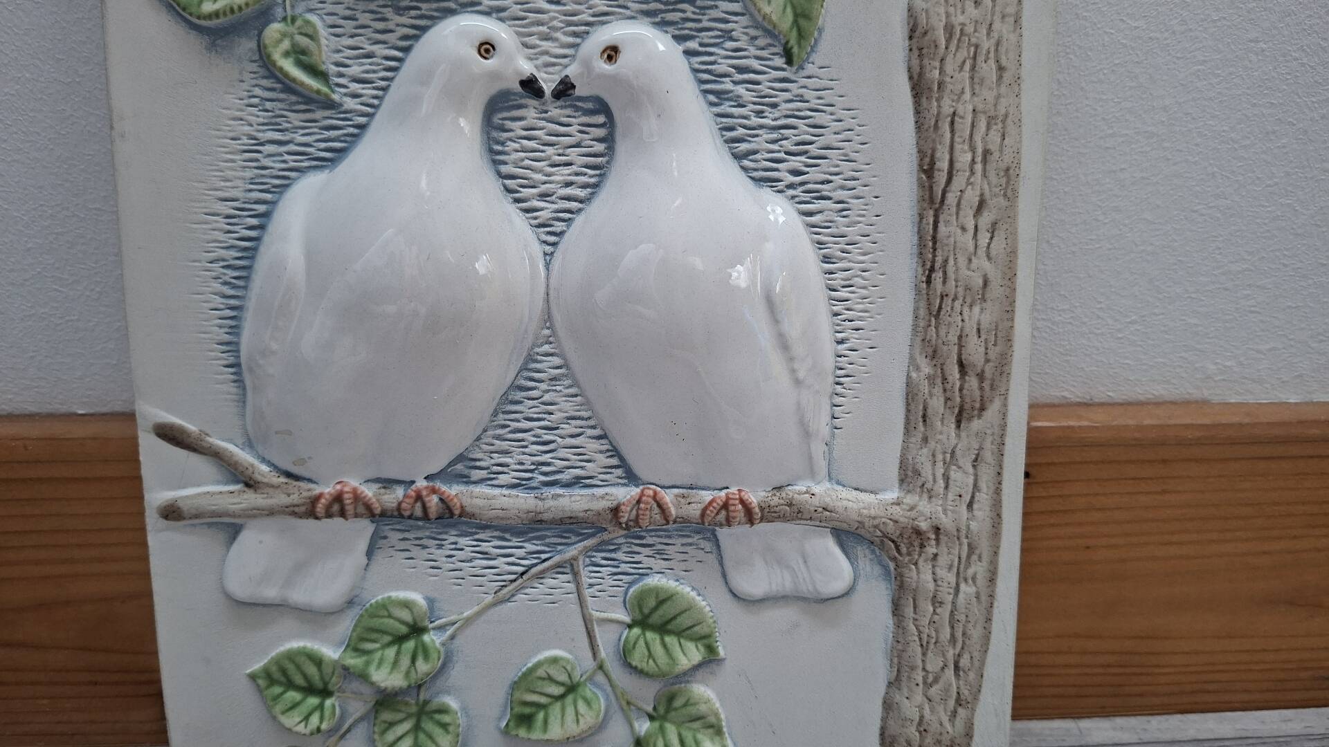 Wall plaque in ceramic JIE Gantofta, Sweden