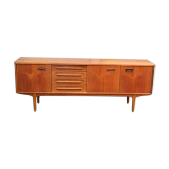 Scandinavian string in matte teak 1960