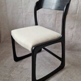 4 Baumann sled chairs
