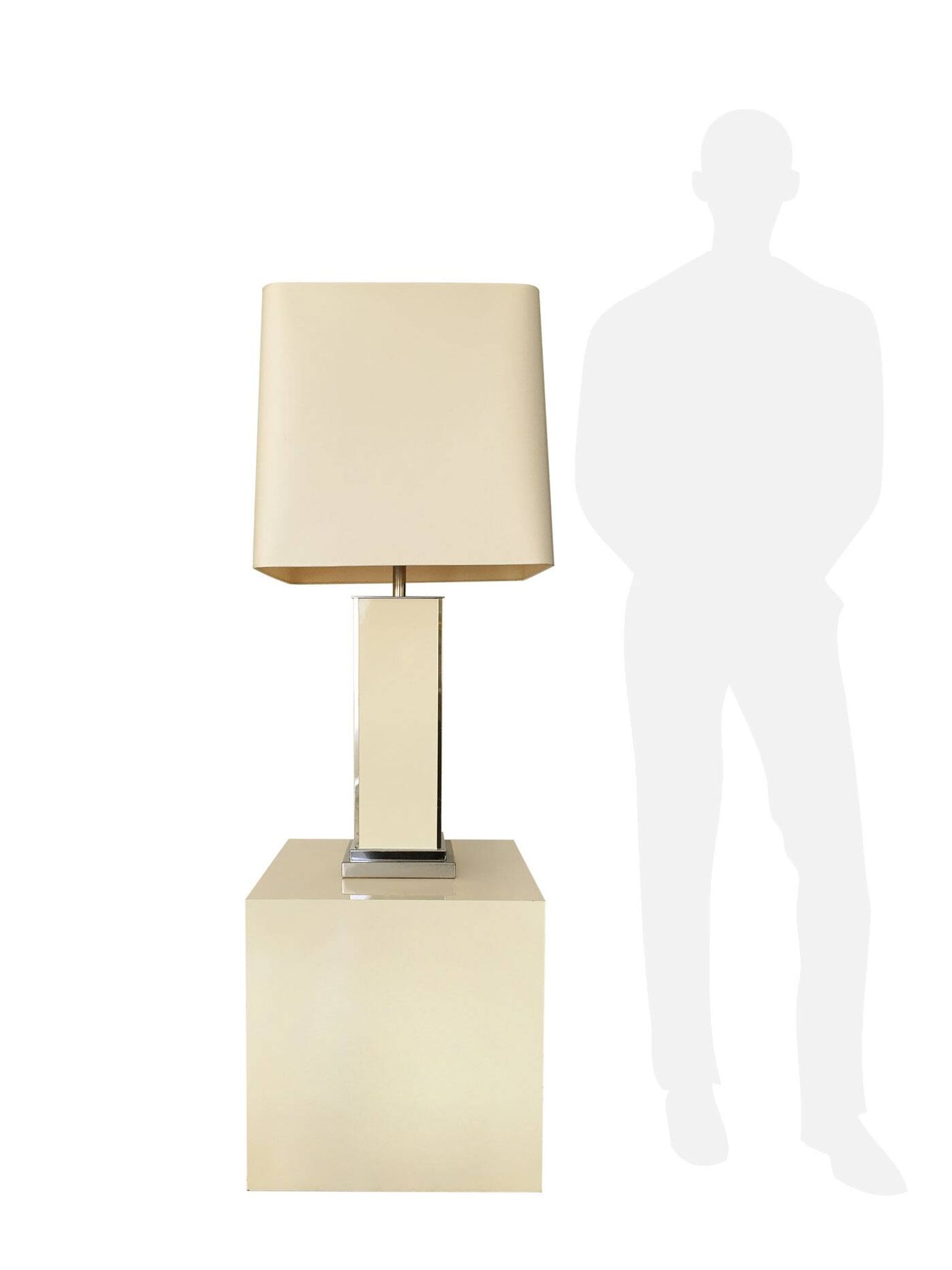 Lampe de salon XXL vintage 1970