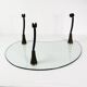 Postmodern, kidney coffee table, Germany, 1980s.