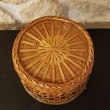 Rattan basket or pot cover