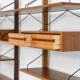 Free standing wall unit by Poul Cadovius for Cado (Denmark, 1960s).