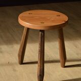 Low Elm / Chestnut Stool