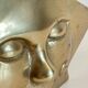 Display star shape mail holder in vintage brass