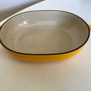 Oven dish Enzo Mari for Cocotte Le Creuset La Mama 1970 Italian design