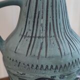 Vintage terracotta pitcher vase
