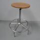 Vintage industrial adjustable stool