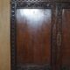 George III oak secretary bookcase circa 1760, Thomas Chippendale style.