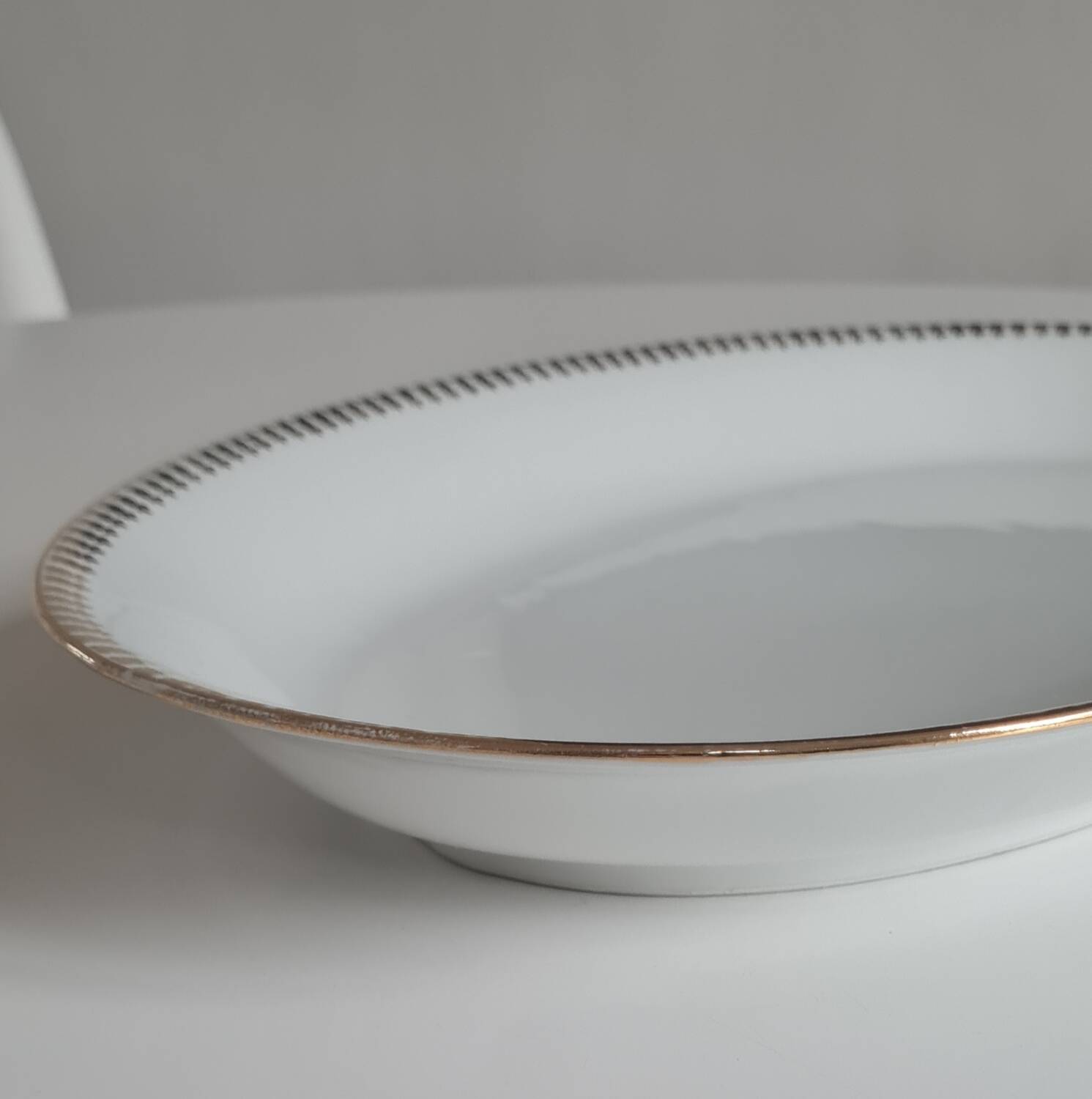 Limoges porcelain serving dish
