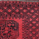 Antique Afghan Ersari handmade rug 118 cm x 196 cm 1920s