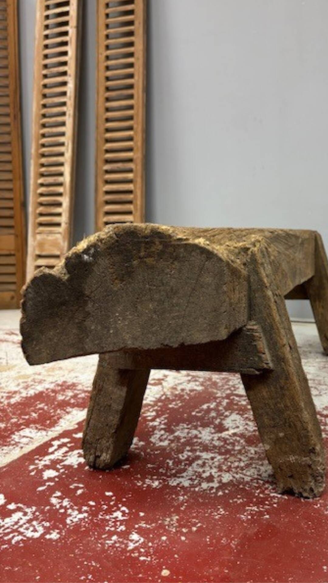 Wooden bench - Old beam