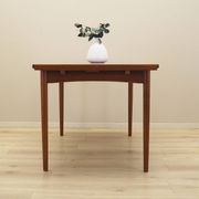 Table en teck, design danois, années 1960, fabriquée au Danemark