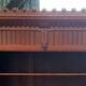 Original Parisian wardrobe with a jagged cornice