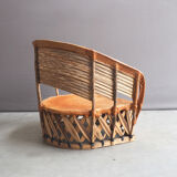 Mexican Chair with table 80 s