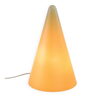 Conical glass lamp by SCE