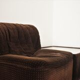 Armchairs Emmetre with Table by Guido Fareschini for Mariani, 1970s, Set of 4
