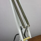 White Adjustable Achitect Table Lamp, 1970s