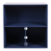 Montana bookcase – blue – 4 shelves