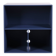 Montana bookcase – blue – 4 shelves