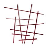 Mikado wall bookcase