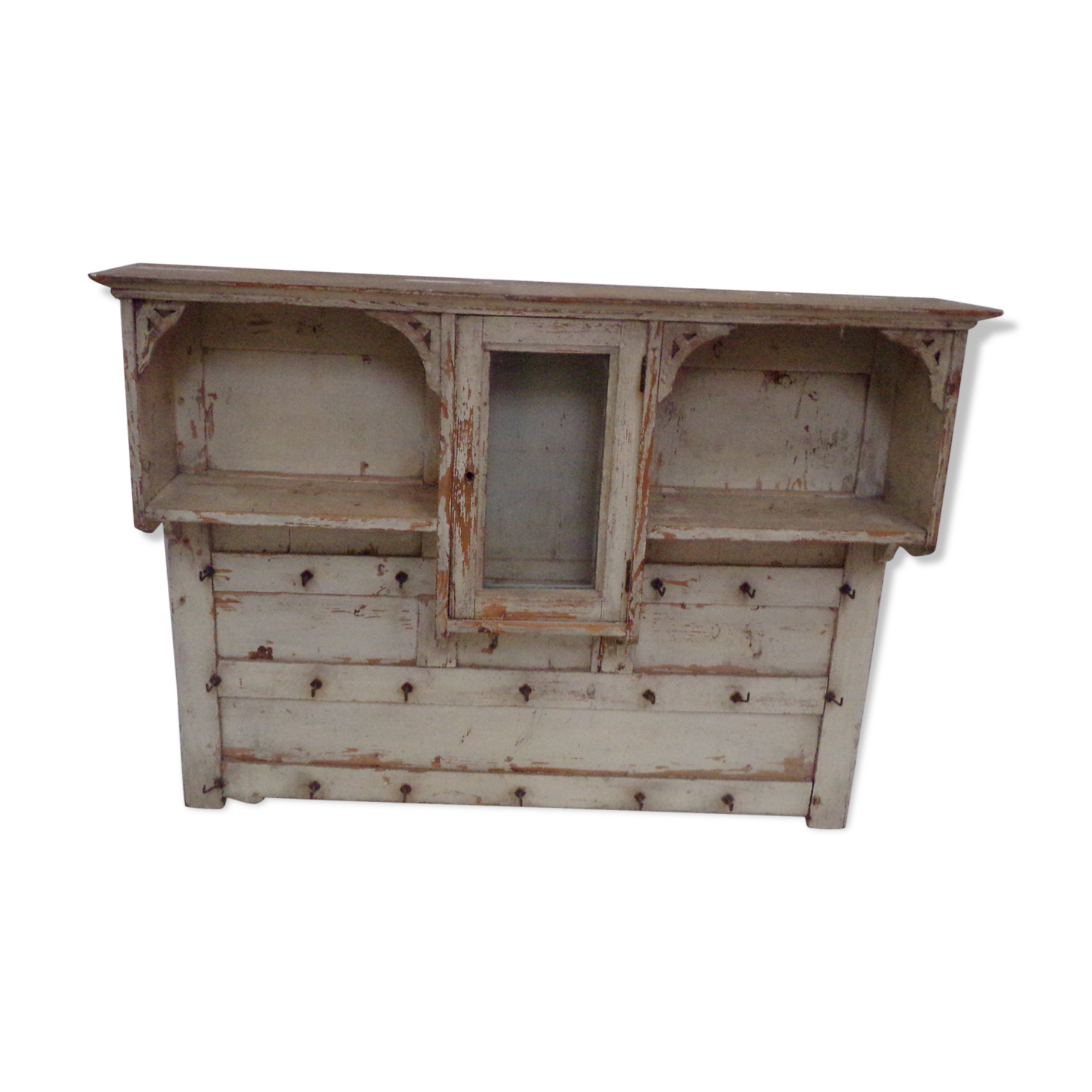 Wooden hotel key holder