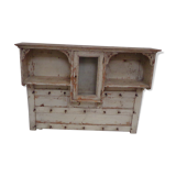 Wooden hotel key holder