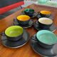 Service 6 tasses saint clément vintage années 50