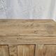 Natural Burmese teak sideboard