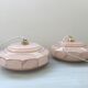 Paire de baladeuses vintage - verre