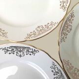 8 flat plates Villeroy and Boch 1950