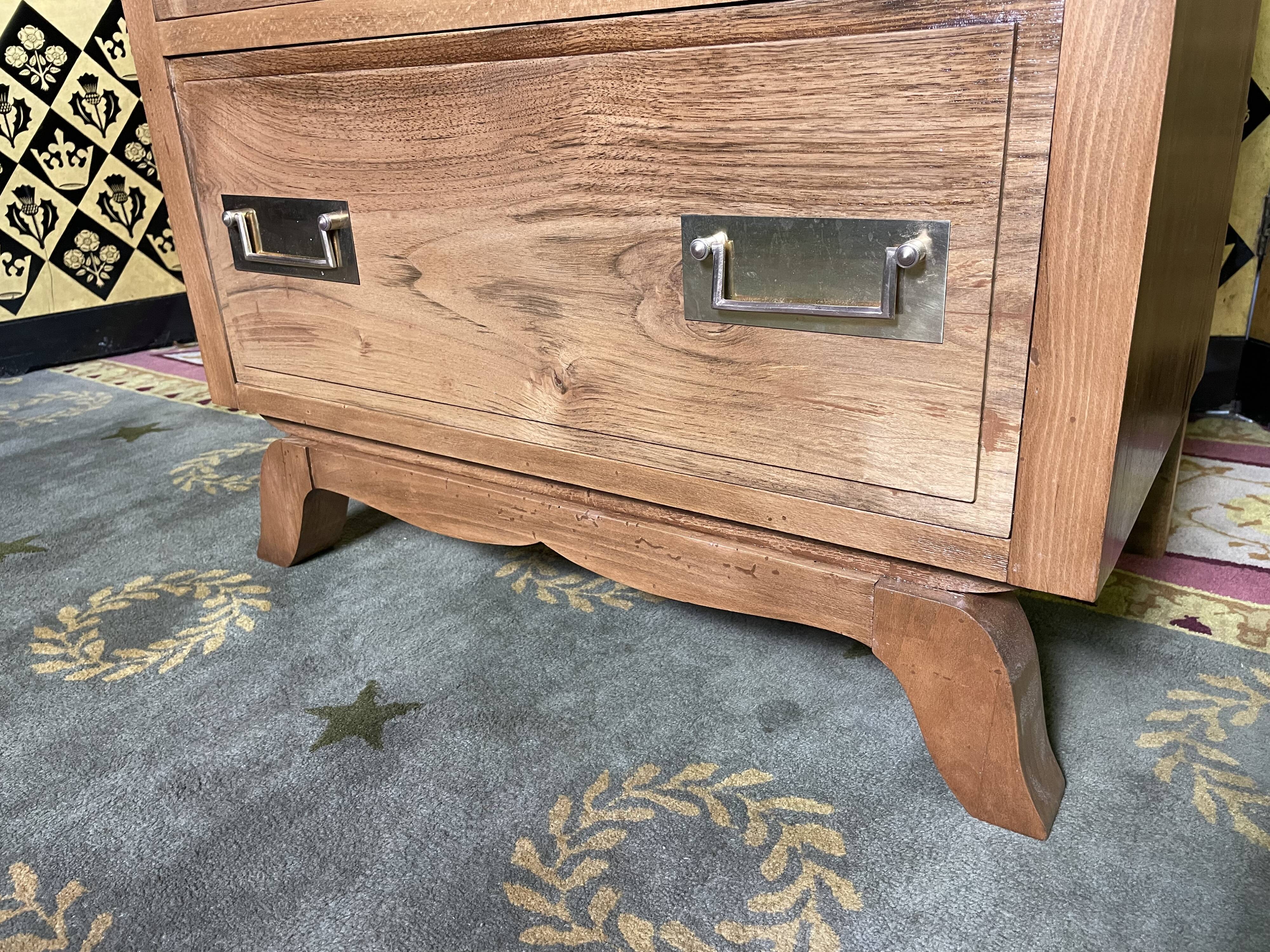 Commode -Vintage compass ragpicker restored