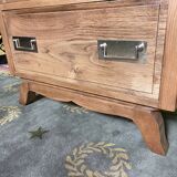 Commode -Vintage compass ragpicker restored