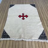 Tapis beni ouraine fait main taille 100 x 200 cm