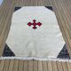 Handmade Beni Ouraine rug, size 100 x 200 cm