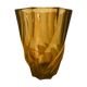 Vase en verre fumé