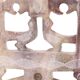 Moroccan candle holder decorated with carved stone birds, 1970s